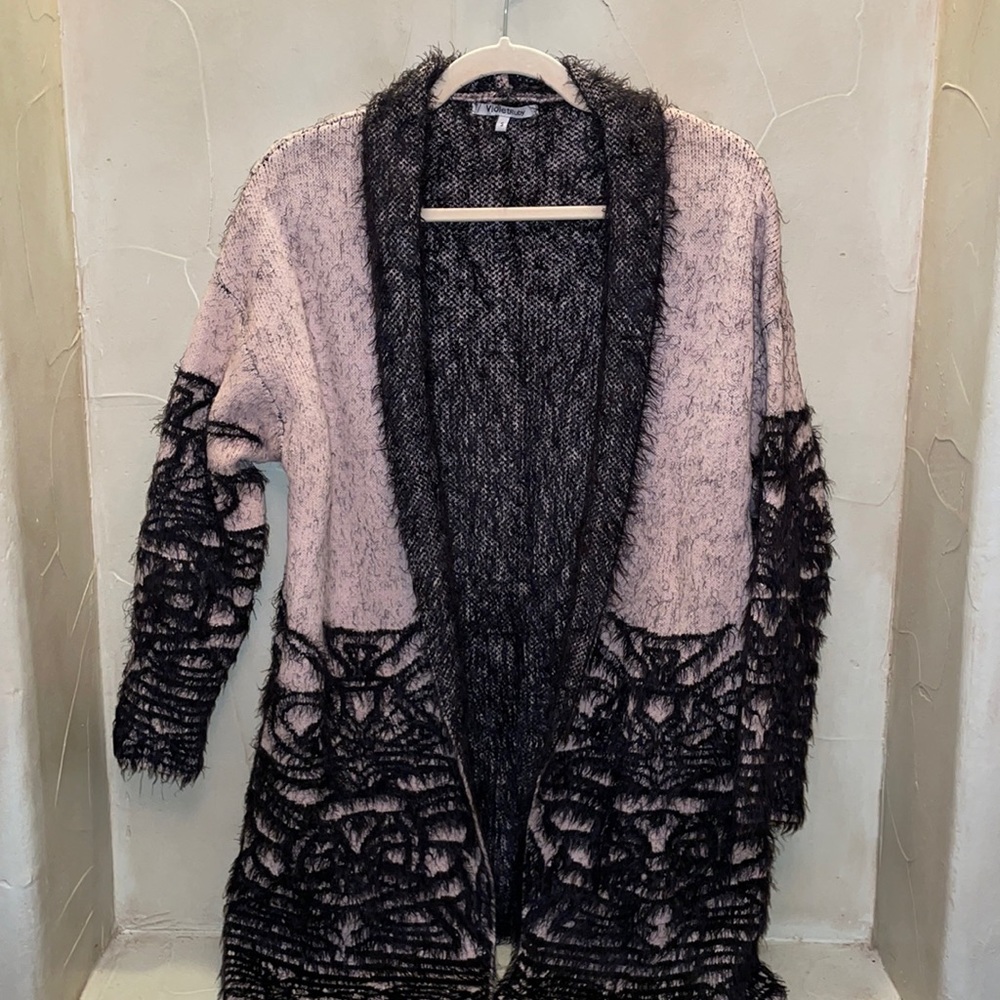 Violet Ruby Over Sweater Small - image 2